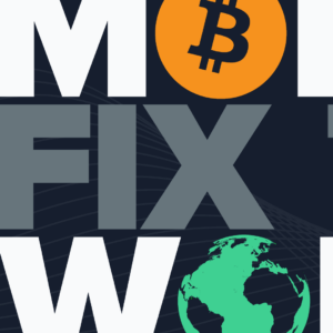 Fix The Money, Fix The World Desktop Wallpaper